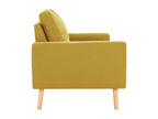 Yellow Fabric Sofa
