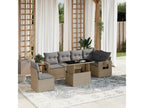Beige Woven Resin Wicker Outdoor Furniture Set - dlz1766585554043