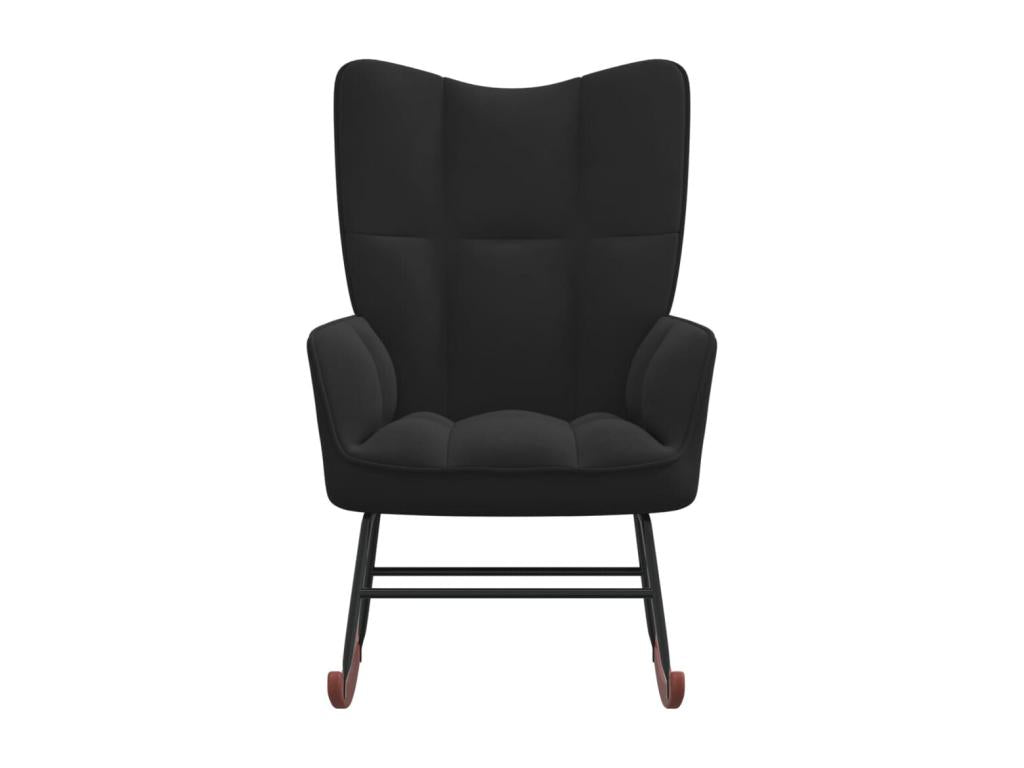 Black Velvet Chair
