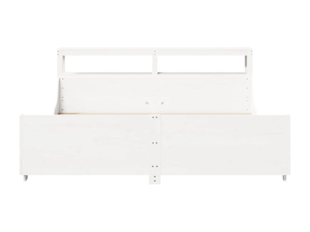 White Solid Wood Mattress, 200 x 200 cm