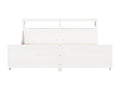 White Solid Wood Mattress, 200 x 200 cm