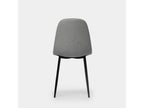 Gray Fabric Chair, 45 x 86 cm