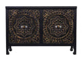 Black Sideboard, 100.5 x 26 x 70 cm