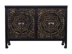 Black Sideboard, 100.5 x 26 x 70 cm