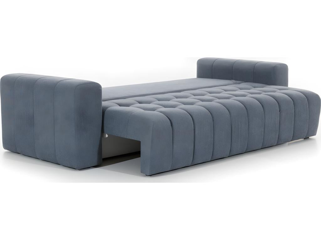 Gray Fabric Sofa Bed