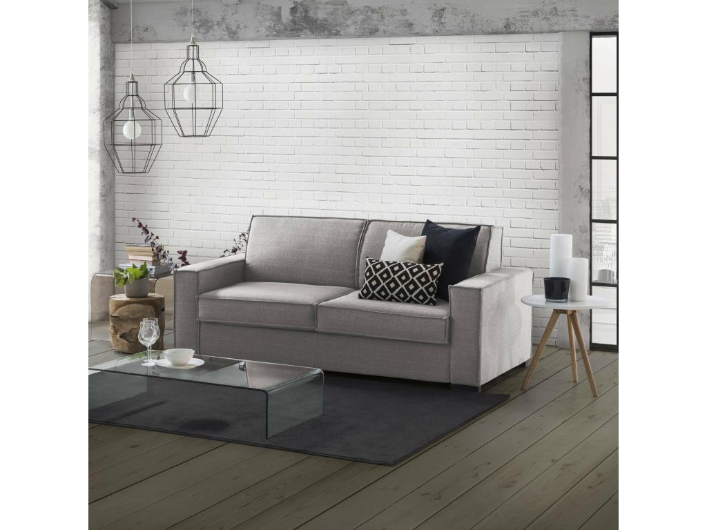 Gray Fabric Sofa