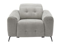 Gray Fabric Accent Chair - dlz1766585659406