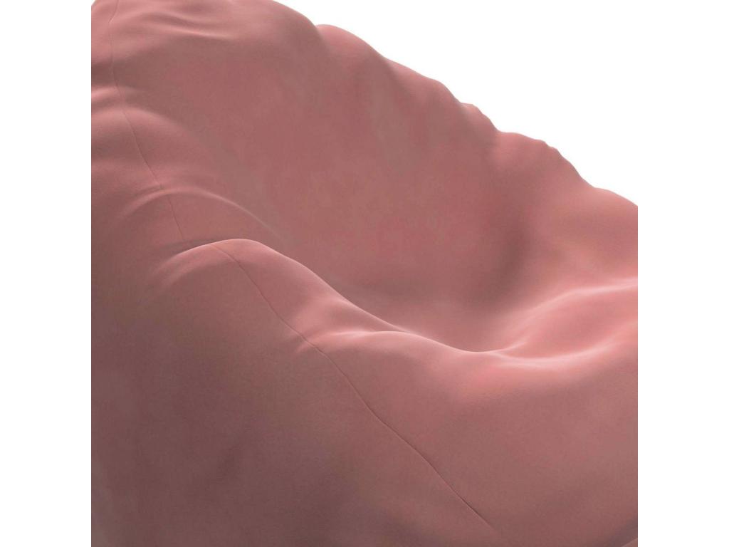 Velvet Ottoman, 60 x 60 x 105 cm