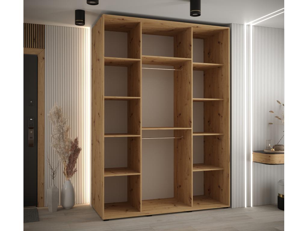 Natural Wardrobe, 160 x 60 x 235.2 cm