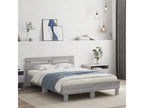 Gray Bed Frame, 135 x 190 cm