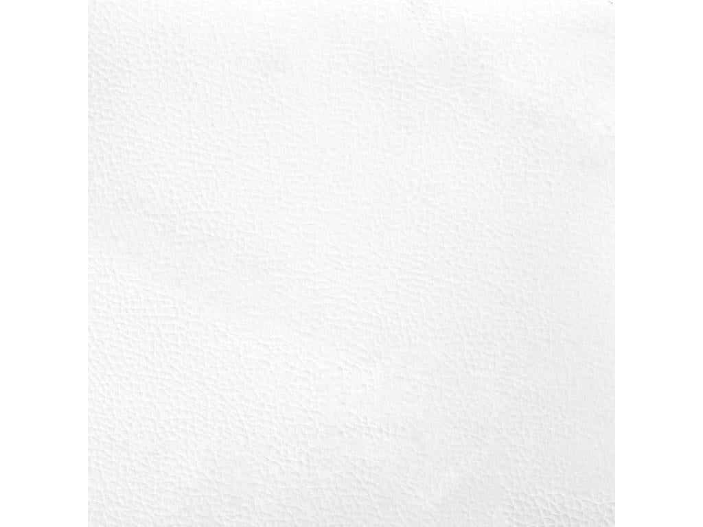 White Faux Leather Mattress, 120 x 200 cm