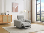 Gray Fabric Accent Chair - dlz1766585659406