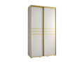 White Wardrobe, 140 x 60 x 235.2 cm