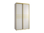 White Wardrobe, 140 x 60 x 235.2 cm