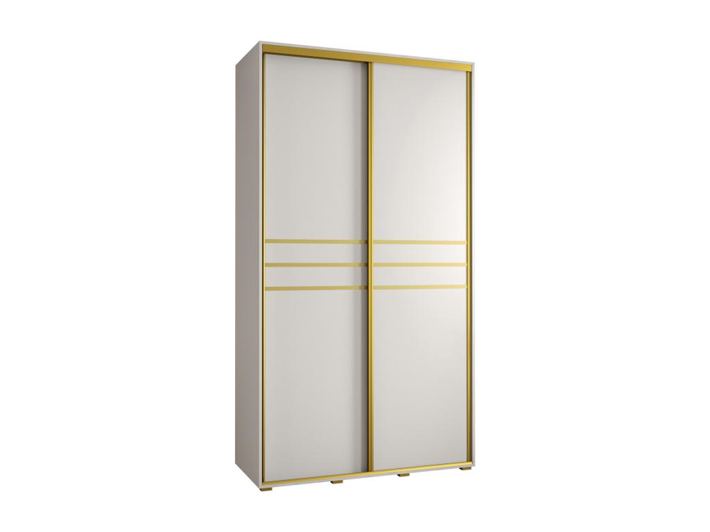 White Wardrobe, 140 x 60 x 235.2 cm