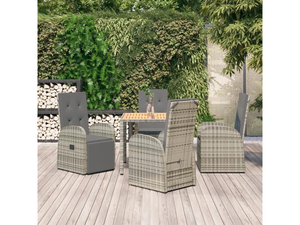 Gray Woven Resin Wicker Home Furniture - dlz1766585716815