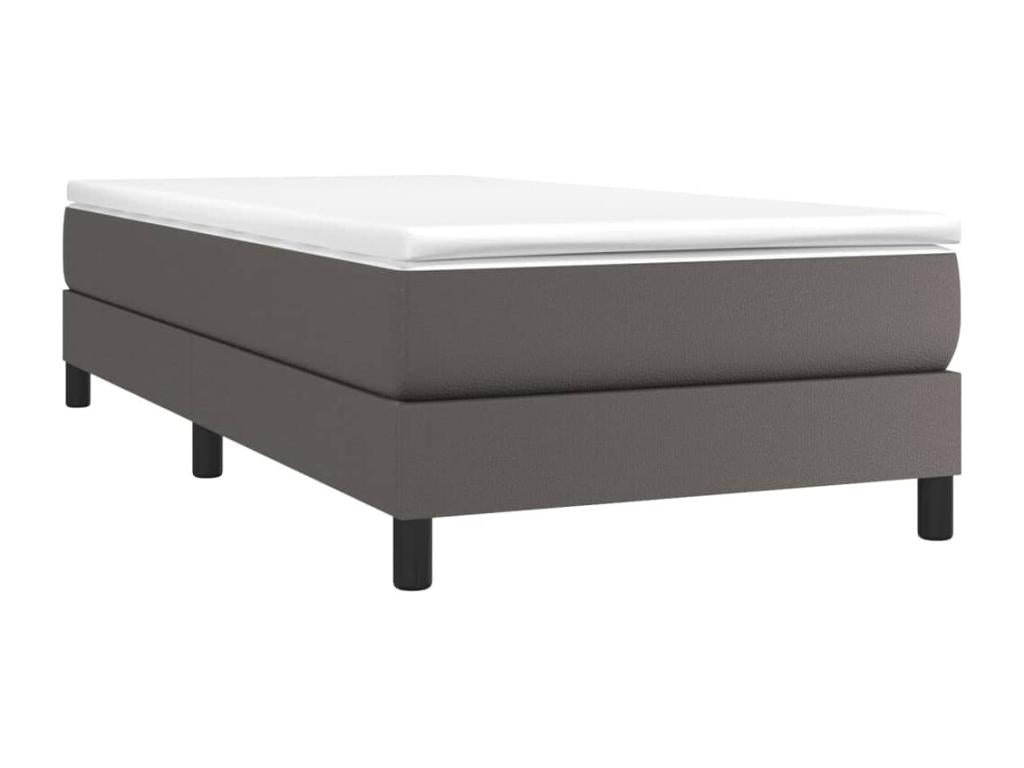 White Faux Leather Mattress, 90 x 190 cm