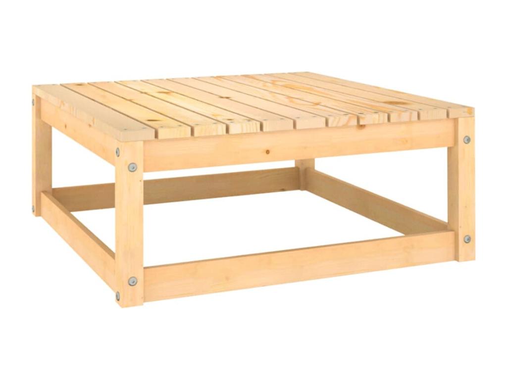 Gray Pine Wood Outdoor Furniture Set - dlz1766585786296