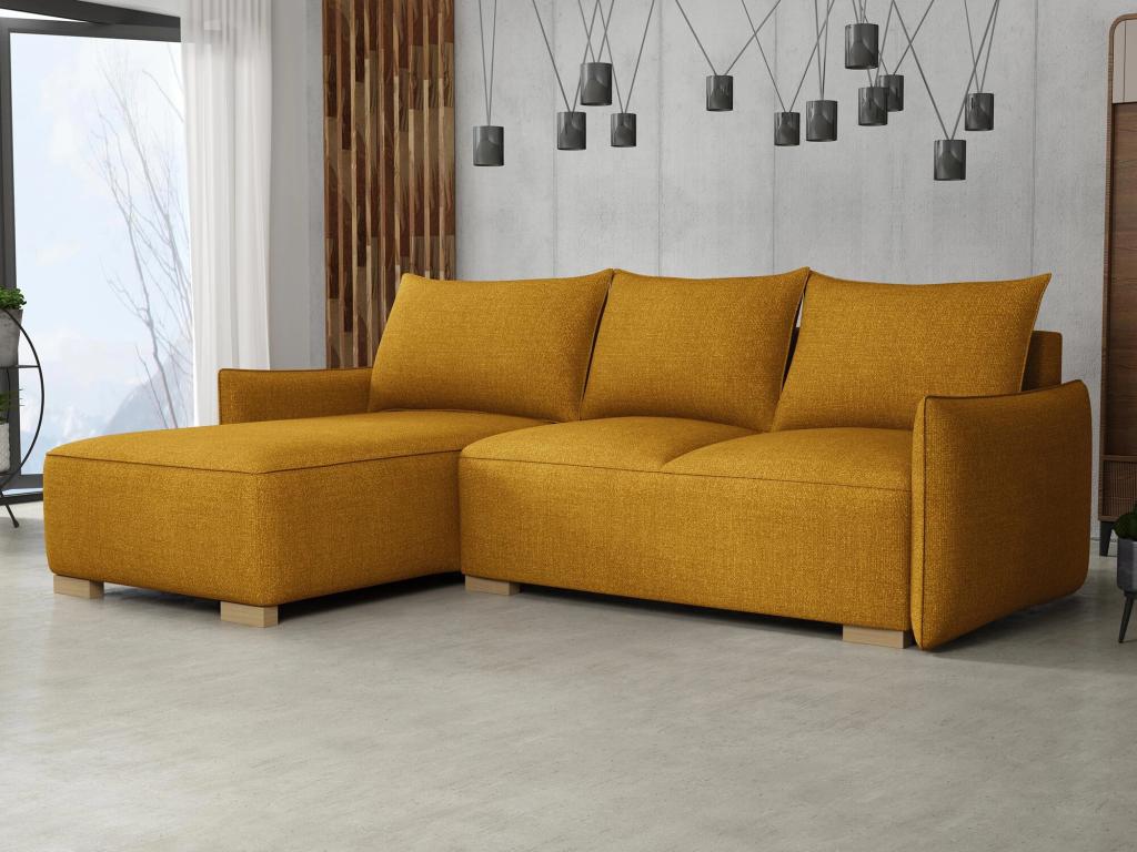 Yellow Sofa, 240 x 155 x 87 cm