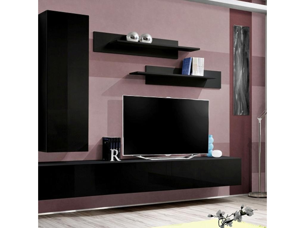 Black TV Stand