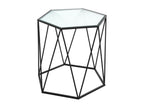 Black Metal Side Table