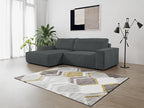 Gray Velvet Sofa Bed
