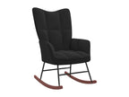 Black Velvet Chair
