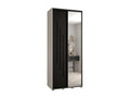 Black Wardrobe, 100 x 60 x 235.2 cm