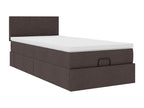 Brown Fabric Mattress, 90 x 200 cm