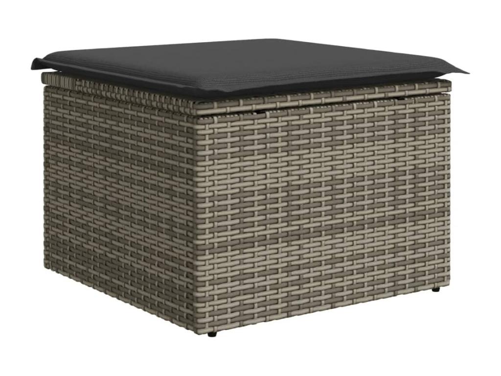 Gray Woven Resin Wicker Outdoor Furniture Set - dlz1766585935568