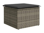 Gray Woven Resin Wicker Outdoor Furniture Set - dlz1766585935568